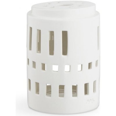 Kähler Design Urbania Lighthouse Little Tower svícen bílá