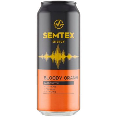 Semtex Krvavý pomeranč Energy drink 500 ml – Zbozi.Blesk.cz