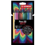 Stabilo pen 68 Brush Arty 12 ks 568/12-21-20 – Zboží Živě