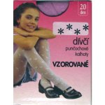 Evona dívčí punčochové kalhoty s hvězdičkami – Zboží Mobilmania