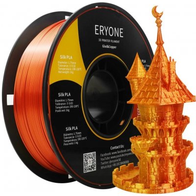 Eryone Dual-Color Silk PLA Gold&Copper 1.75mm, 1 kg