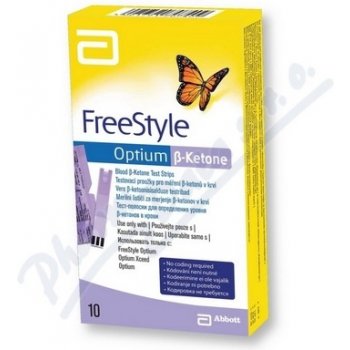 FreeStyle Optium beta-ketone 10 ks