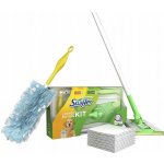 Swiffer 2v1 Kit mop + náhradní prachovka na podlahu 8 ks + násada malá + prachovka 1 ks sada – Hledejceny.cz