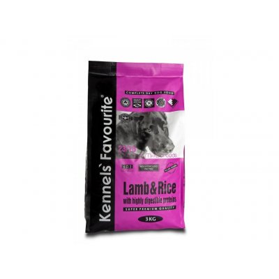 Kennels Flavourite Lamb and Rice 3 Kg – Zboží Mobilmania