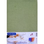 Veratex Froté prostěradlo středně zelené 90x200x25 – Hledejceny.cz