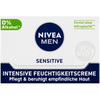 Nivea Men Sensitive hydratační pleťový krém 50 ml