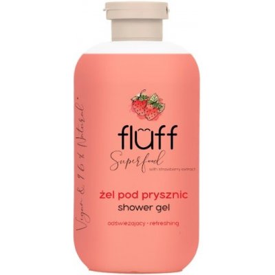 Fluff sprchový gel Osvěžující jahoda 500 ml