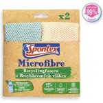 Spontex Microfibre Recycled Fibers 2 ks – Zboží Dáma