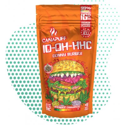 Canapuff 10-OH-HHC Donny Burger 99% 0,2% THC 1 g – Zboží Dáma