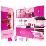 FunPlay FP-6117 Plastová kuchyňka pro panenky 31x13,5x6 cm růžová – Zboží Dáma