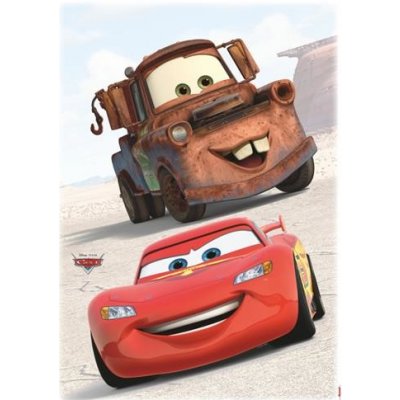 Komar 14015 Samolepky na zeď Disney Cars přátelé rozměr 50 cm x 70 cm – Zboží Mobilmania