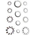 Podložky pružné - pérovky, vějířovky, 720 kusů BGS-8113 | Zboží Auto