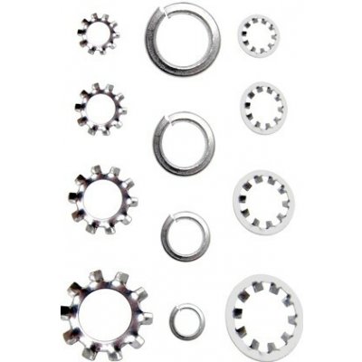 Podložky pružné - pérovky, vějířovky, 720 kusů BGS-8113 | Zboží Auto