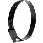 Escape6 nerezová hadicová spona na tlakové hadice černá, rozsah spony 58-75 mm – Sleviste.cz