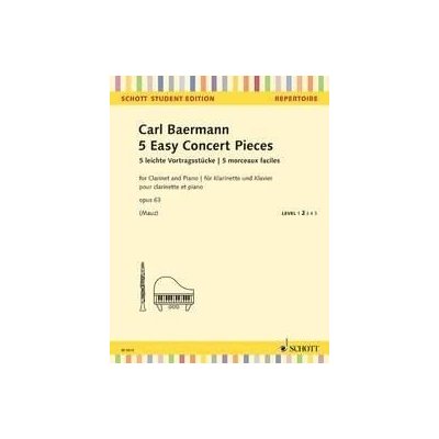 5 EASY CONCERT PIECES OP 63