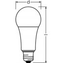 Osram LED žárovka CLA FR E27 14W 100W denní bílá 4000K