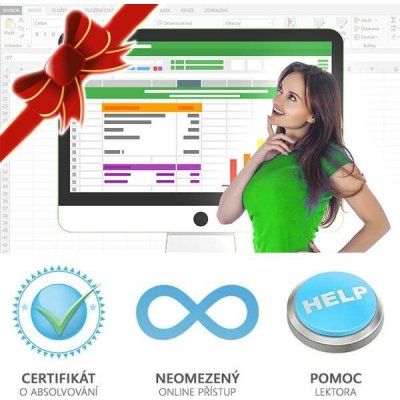 Dárkový poukaz na online kurz Excel – Hledejceny.cz