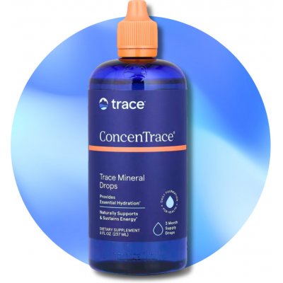 Trace Minerals ConcenTrace Iónové Minerály kvapky, 237 ml – Sleviste.cz