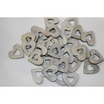 Dakls Dřevěné srdce Barva: Šedá – Zboží Mobilmania