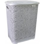 Mega Plast MONAKO, 57 x 45 x 38 cm, šedý – Zbozi.Blesk.cz