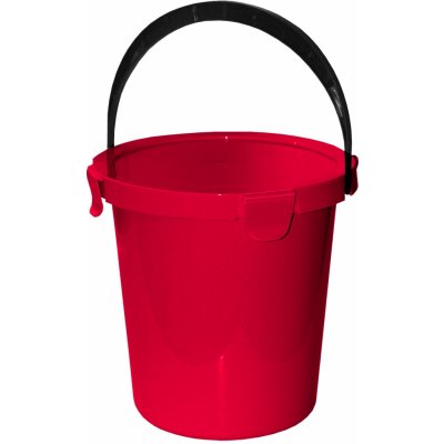 Team Berry Vědro s víkem plastové červené 5 l – Zboží Dáma