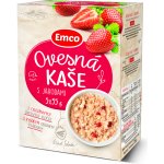 Emco Ovesná kaše s jahodami 5 x 55 g – Zboží Dáma