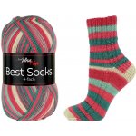 Best Socks - Vlna Hep - Ponožková příze 4 nitka Barva: 7358 – Zboží Mobilmania