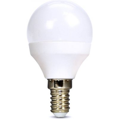 Solight LED žárovka Mini Globe G45 8W, 720lm, E14, neutrální bílá