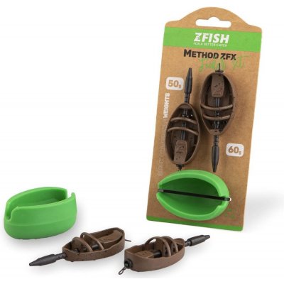 Zfish Sada Method Feeder Set ZFX 2ks + Formička - 30-40g – Zboží Mobilmania