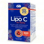 GS Vitamin Lipo C 500 mg se šípky XXL 110 kapslí – Hledejceny.cz