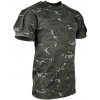 Army a lovecké tričko a košile Tričko Kombat tactical Velcro krátký rukáv BTP black