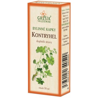 Grešík -Z-35% líh Bylinné kapky Kontryhel kapky 50 ml – Hledejceny.cz