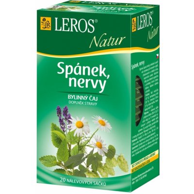 LEROS CAJ NATUR SPANEK NERVY 20 X 1.3 G – Zbozi.Blesk.cz