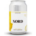 Nord hard seltzer citron bezinka 4% 0,33 l (holá láhev) – Zboží Dáma