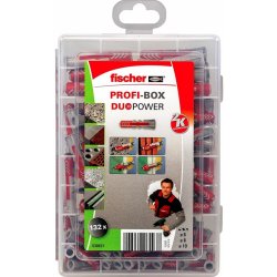 Fischer Profi-Box Sada hmoždinek DuoPower, 132-dílná