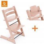 STOKKE Tripp Trapp Serene Pink + Tripp Trapp Baby set Serene Pink – Hledejceny.cz