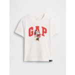 Baby tričko Gap & Disney Bílá – Sleviste.cz