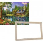 Gaira Malování podle čísel Srub u řeky – Zbozi.Blesk.cz