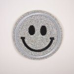 Takoy Nažehlovačka smajlík stříbrný – Zboží Dáma