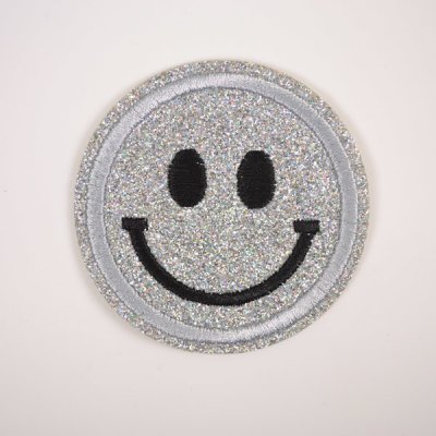 Takoy Nažehlovačka smajlík stříbrný – Zboží Dáma