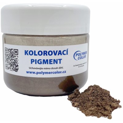 Polycol Metalický pigment hnědá 50 g