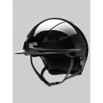 Equiline Jezdecká helma Xanto Mettalic Logo glossy black – Zboží Mobilmania
