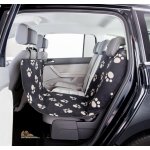 Trixie Autopotah nylon fleece černý s béžovými packami 65 x 145 cm – Hledejceny.cz