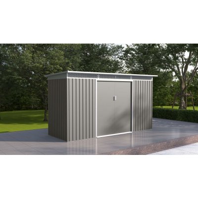 G21 GRAH 483 340 x 142 cm metalický šedý – Zboží Dáma