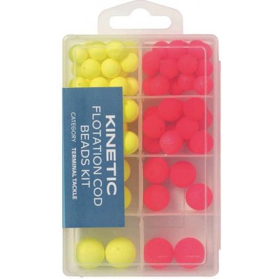 Kinetic Plovoucí korálky Flotation Cod Beads Kit Red/Yellow 72ks – Hledejceny.cz