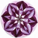 Grund Mandala Smysluplnost fialová průměr 80 cm – Sleviste.cz