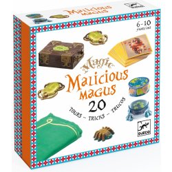 Djeco Magic Malicious magus sada 20 kouzelnických triků