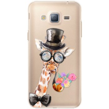 Pouzdro iSaprio - Sir Giraffe - Samsung Galaxy J3 2016