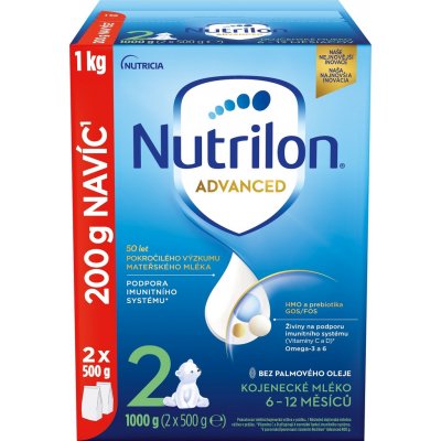 Nutrilon 2 Advanced 1 kg – Sleviste.cz