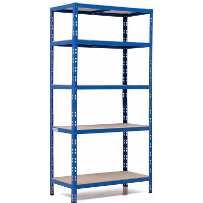 Trestles Regál Super Eko Hit RNDU-KUI 1800 x 900 x 500 mm 5 polic modrý – Zboží Dáma